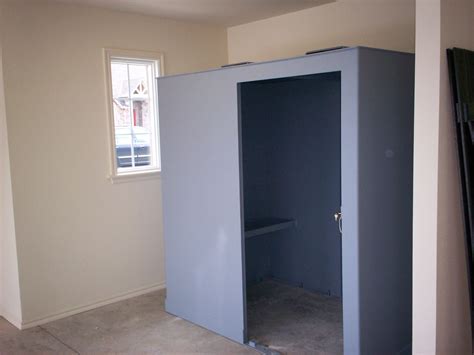 steel box safe room|storm closets for existing houses.